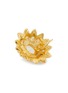 Detail View - Click To Enlarge - KENNETH JAY LANE - ‘BARBARA BUSH’ GOLD TONE FAUX PEARL CRYSTAL CLIP EARRINGS