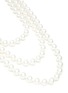 Detail View - Click To Enlarge - KENNETH JAY LANE - Multi-Band Faux Pearl Necklace
