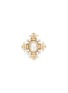 Main View - Click To Enlarge - KENNETH JAY LANE - Pearl Crystal Gold-Toned Metal Cross Brooch