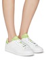 Figure View - Click To Enlarge - ADIDAS - x Disney 'Tiana' Stan Smith Leather Lace-Up Sneakers