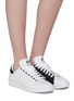 Figure View - Click To Enlarge - ADIDAS - X DISNEY ‘CRUELLA’ STAN SMITH LOW TOP LACE UP SNEAKERS