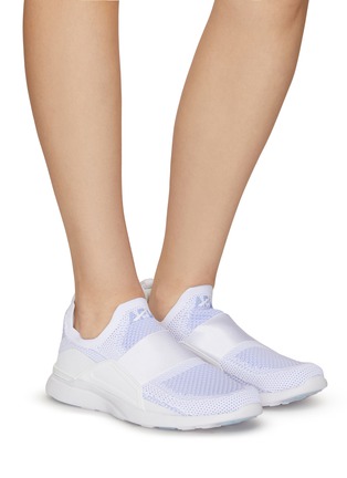 Figure View - Click To Enlarge - ATHLETIC PROPULSION LABS - ‘TECHLOOM BLISS’ LOW TOP SLIP ON SNEAKERS