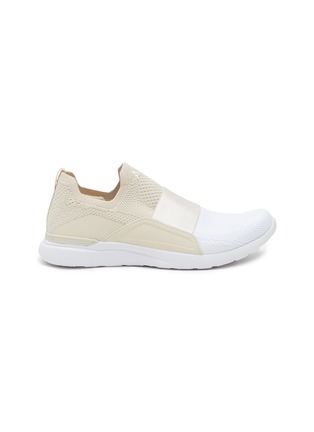 Main View - Click To Enlarge - ATHLETIC PROPULSION LABS - ‘TECHLOOM BLISS’ LOW TOP SLIP ON BICOLOUR SNEAKERS
