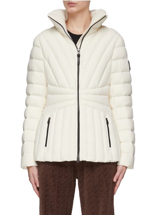Main View - Click To Enlarge - MACKAGE - ‘ALISSA’ LOGO PATCH DETAIL QUILTED STAND COLLAR PUFFER JACKET