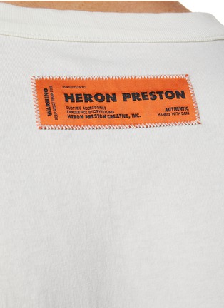  - HERON PRESTON - HERON CENSORED GRAPHCIS CREWNECK SHORT SLEEVE T-SHIRT