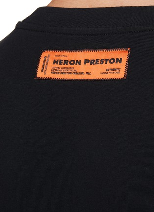  - HERON PRESTON - COLLAR LOGO CREWNECK SHORT SLEEVE T-SHIRT
