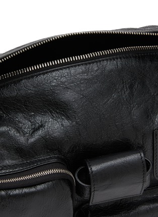 Detail View - Click To Enlarge - BALENCIAGA - ‘SUPERBUSY’ SMALL LAMBSKIN LEATHER SLING BAG