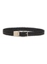 Main View - Click To Enlarge - BALENCIAGA - WOVEN LEATHER BELT