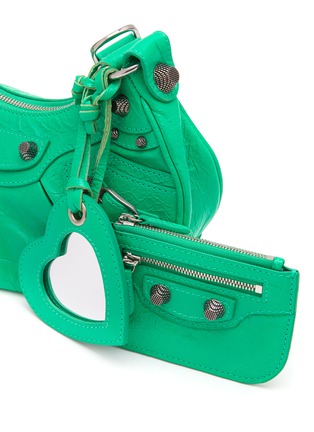 Detail View - Click To Enlarge - BALENCIAGA - ‘LE CAGOLE’ EXTRA SMALL LEATHER SHOULDER BAG