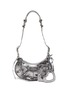 Main View - Click To Enlarge - BALENCIAGA - ‘Le Cagole’ Extra Small Metallic Leather Shoulder Bag