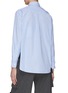 Back View - Click To Enlarge - EQUIL - BUTTON UP LONG SLEEVE STRIPE SHIRT