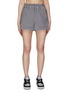 Main View - Click To Enlarge - EQUIL - Gingham Check Elastic Waist Cotton Shorts