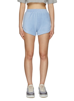 Main View - Click To Enlarge - EQUIL - Elastic Waist Cotton Terry Shorts