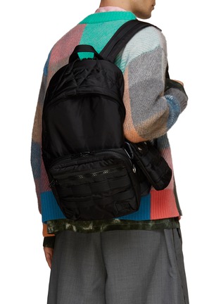 Figure View - Click To Enlarge - SACAI - Multi Pocket Tool Strap Nylon Tactical Backpack