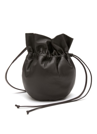 Main View - Click To Enlarge - LEMAIRE - Nappa Leather Crossbody 'Glove' Purse
