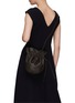 Figure View - Click To Enlarge - LEMAIRE - Nappa Leather Crossbody 'Glove' Purse