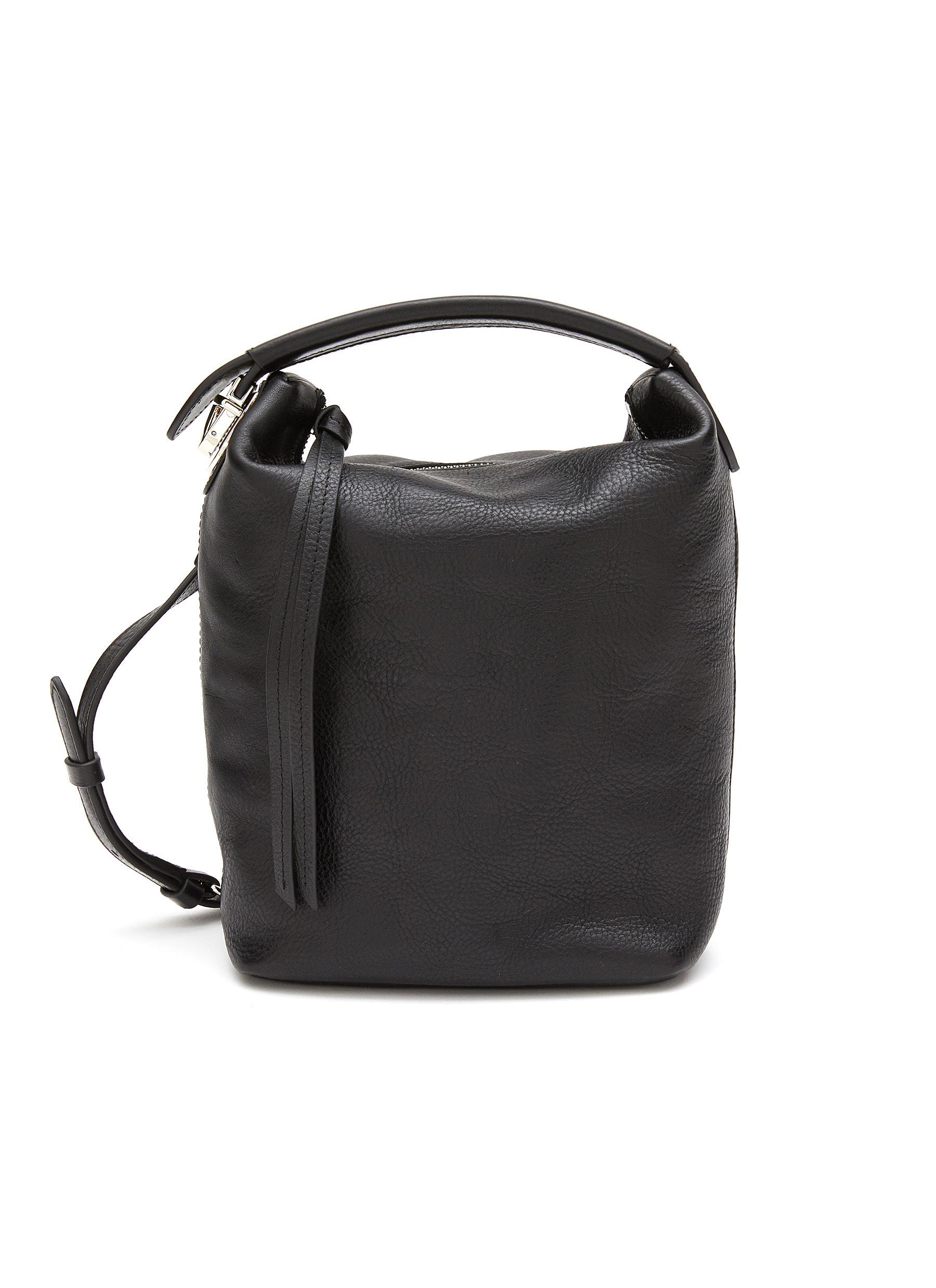 Vegetable Tan Leather Crossbody 'Case' Bag