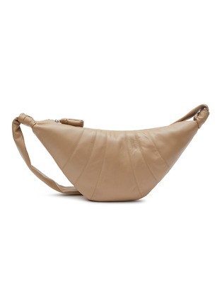 Main View - Click To Enlarge - LEMAIRE - Medium Nappa Leather Crossbody 'Croissant' Bag