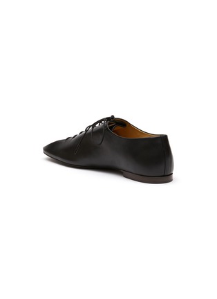  - LEMAIRE - Folded Nappa Leather Wholecut Derby Shoes