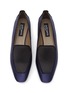 Detail View - Click To Enlarge - PEDRO GARCÍA - ‘Tamer’ Bicoloured Satin Loafers