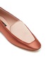 Detail View - Click To Enlarge - PEDRO GARCÍA - ‘Tamer’ Bicoloured Satin Loafers