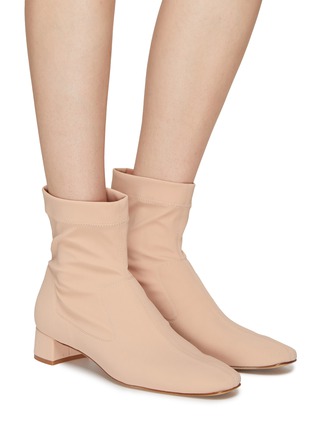 Figure View - Click To Enlarge - PEDRO GARCÍA - ‘Encina’ Stretchy Shaft Ankle Boots
