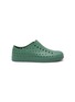 Main View - Click To Enlarge - NATIVE - ‘Jefferson’ Perforated Speckled Outsole Junior Slip-On Sneakers