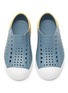 NATIVE - ‘JEFFERSON’ PERFORATED COLOURBLOCK TODDLERS SLIP-ON SNEAKERS