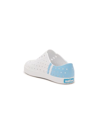 Detail View - Click To Enlarge - NATIVE  - ‘Jefferson’ Perforated Colourblock Toddlers Slip-On Sneakers