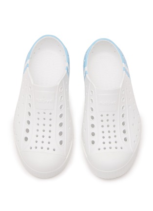 Figure View - Click To Enlarge - NATIVE - ‘Jefferson’ Perforated Colourblock Toddlers Slip-On Sneakers