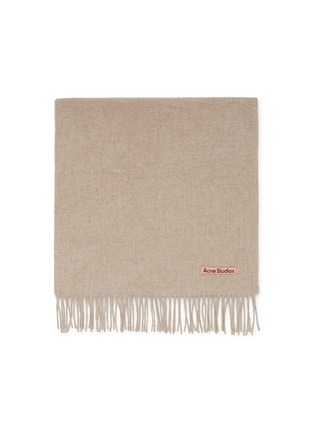 Detail View - Click To Enlarge - ACNE STUDIOS - Fringed Wool Scarf
