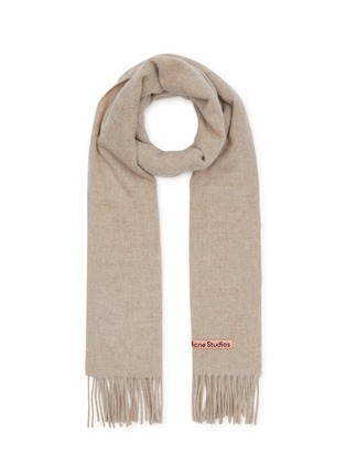 Main View - Click To Enlarge - ACNE STUDIOS - Fringed Wool Scarf