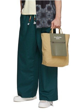 Front View - Click To Enlarge - ACNE STUDIOS - Medium Recycled Nylon Tote Bag