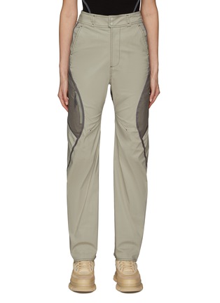 Main View - Click To Enlarge - HYEIN SEO - HIGH RISE STRAIGHT LEG PANELED PANTS