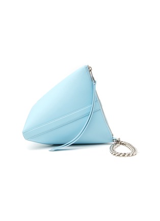 Main View - Click To Enlarge - ALEXANDER MCQUEEN - ‘The Curve’ Calfskin Leather Pouch
