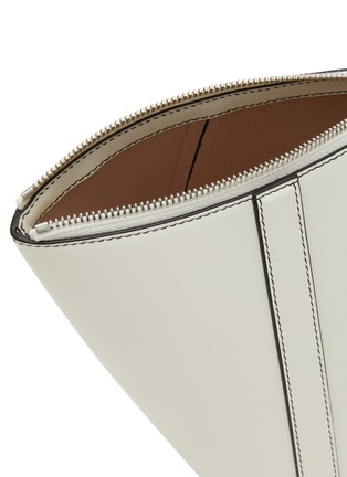 Detail View - Click To Enlarge - ALEXANDER MCQUEEN - ‘The Curve’ Calfskin Leather Pouch