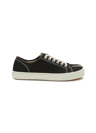 Main View - Click To Enlarge - MAISON MARGIELA - ‘TABI’ LOW TOP LACE UP SNEAKERS