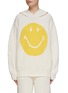 Main View - Click To Enlarge - JOSHUA’S - SMILEY FACE LONG SLEEVE KNIT HOODIE