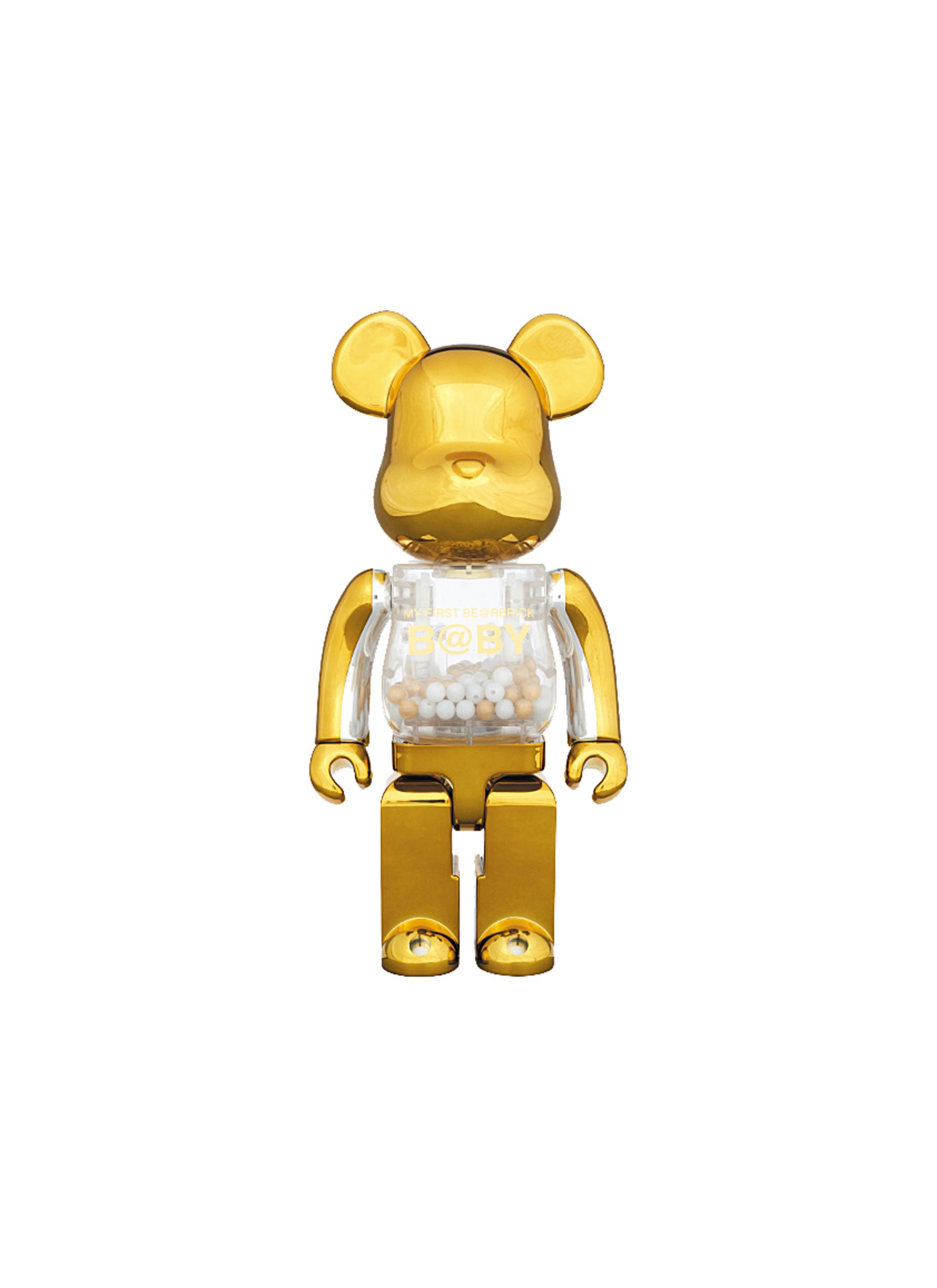 'My First Baby' Gold And Silver Toned 400% BE@RBRICK