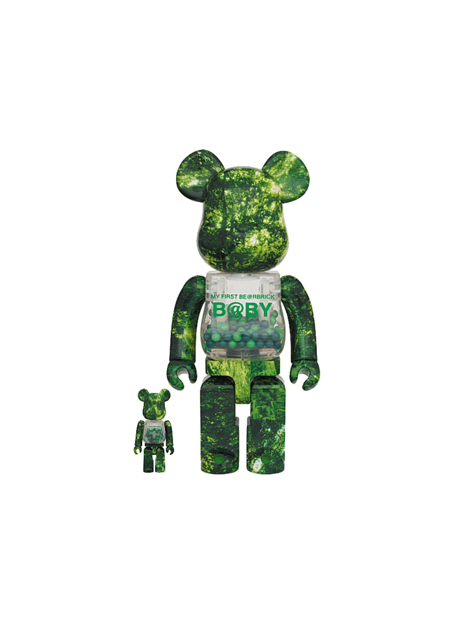 ‘My First Baby’ Forest Green 400% + 100% BE@RBRICK Set