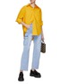 Figure View - Click To Enlarge - THE FRANKIE SHOP - ‘KAI’ SIDE POCKETS CARGO JEANS