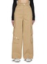 Main View - Click To Enlarge - THE FRANKIE SHOP - ‘Hailey’ Cotton Oversized High Waist Cargo Pants