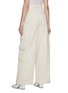 Back View - Click To Enlarge - THE FRANKIE SHOP - ‘Hailey’ Cotton Oversized High Waist Cargo Pants