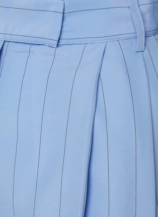  - THE FRANKIE SHOP - ‘Bea’ Pleated Striped High Waist Straight Suiting Pants