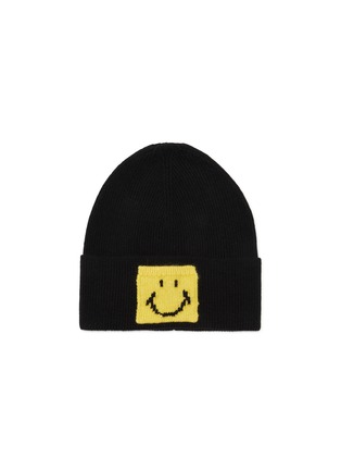 Main View - Click To Enlarge - JOSHUA’S - SMILEY POCKET BEANIE HAT