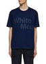 Main View - Click To Enlarge - WHITE MOUNTAINEERING - LOGO PRINT CREWNECK COTTON JERSEY T-SHIRT