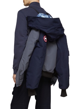 Detail View - Click To Enlarge - CANADA GOOSE - ‘CHILLIWACK’ COLOURBLOCK HOODED BOMBER JACKET