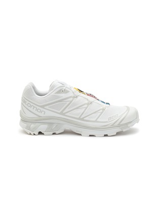 Main View - Click To Enlarge - SALOMON - ‘XT-4’ LOW-TOP ELASTIC LACE SNEAKERS