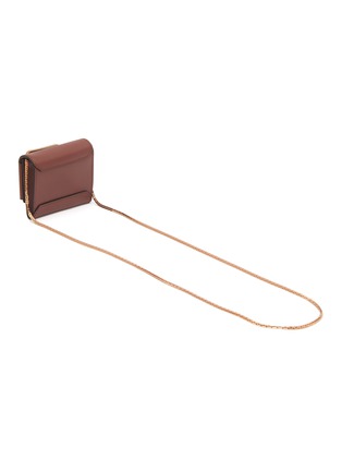 Detail View - Click To Enlarge - BOYY - ‘BUCKLE COIN PURSE’ METAL CHAIN LEATHER CROSSBODY BAG