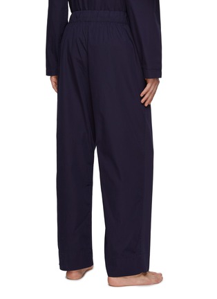  - TEKLA - MEDIUM POPLIN PYJAMAS PANTS — TRUE NAVY